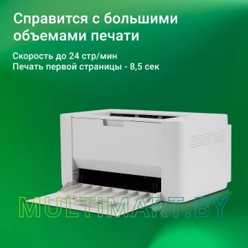 Принтер Digma DHP-2401W (серый) картинка 3